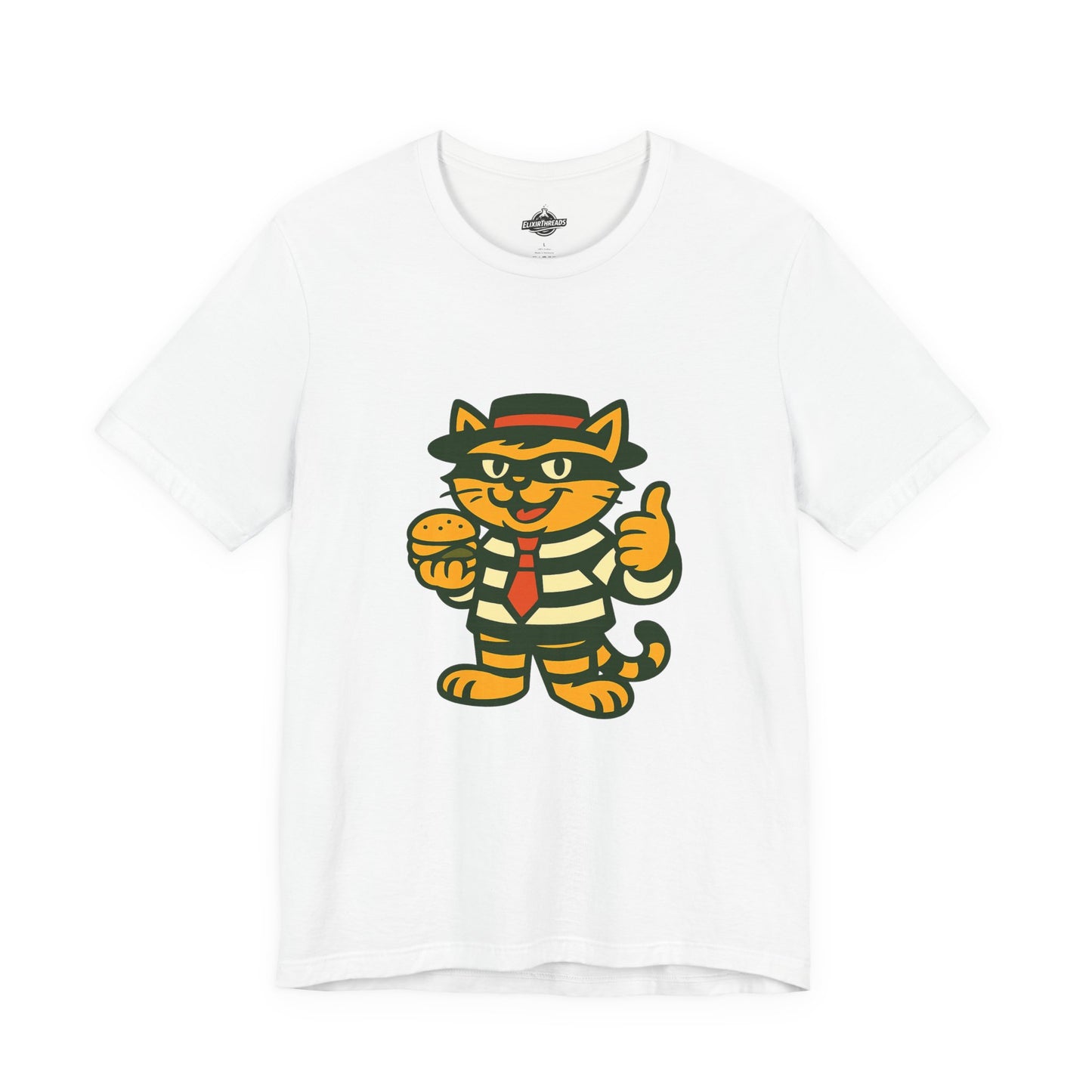 Playful Cat Graphic Tee, Funny Cat Shirt, Unisex T-Shirt, Casual Wear, Gift for Cat Lovers, Birthday Present, Animal Lover Apparel