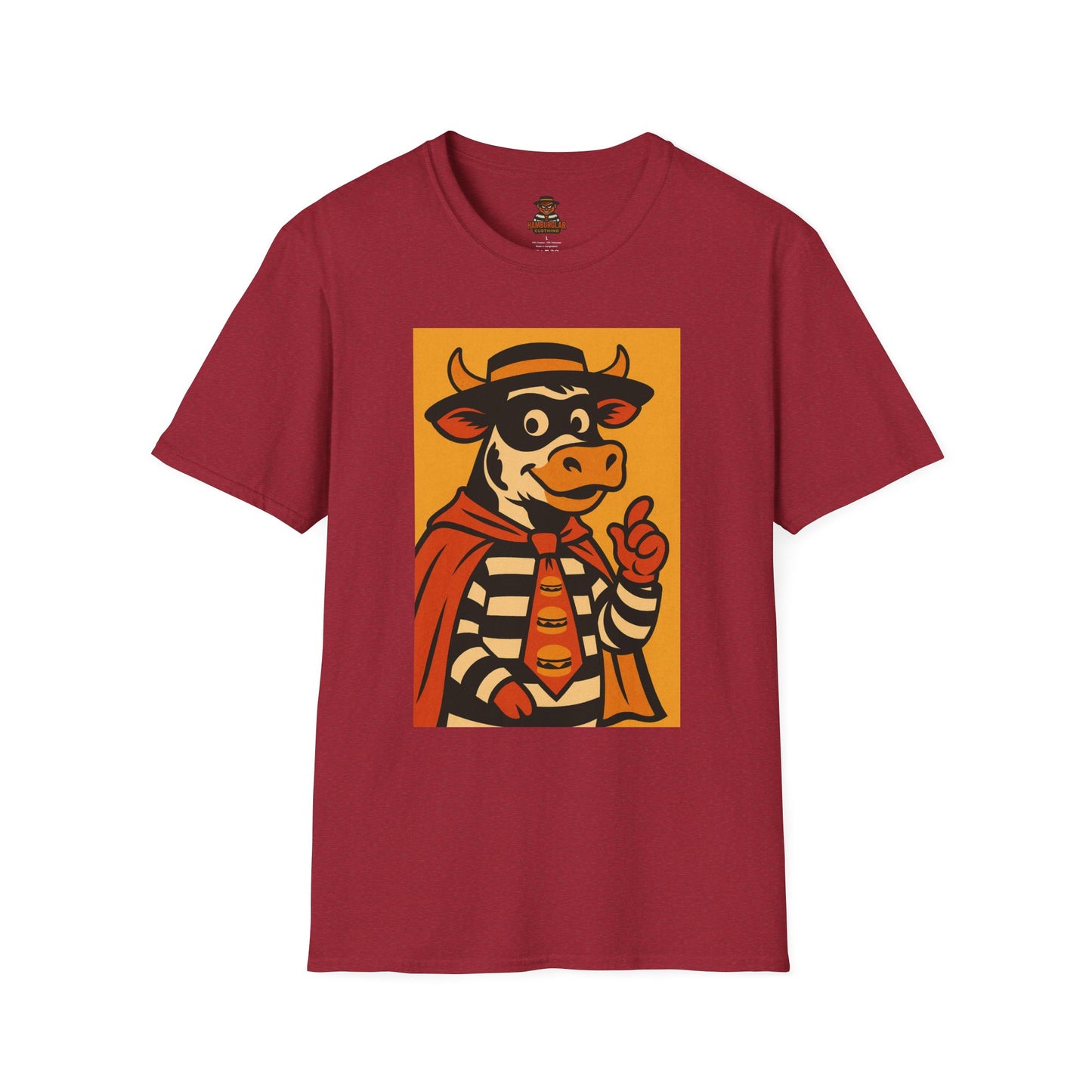Cow Hamburglar Unisex T-Shirt - Hamburglar OG Collection
