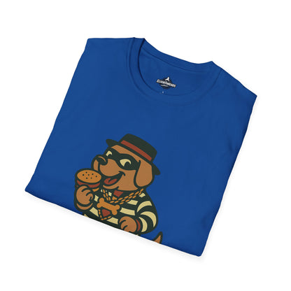 Funny Dog T-Shirt, Unisex Softstyle Tee, Pet Lover Gift, Casual Wear, Gift for Dog Owners, Humor Apparel, Birthday Gift