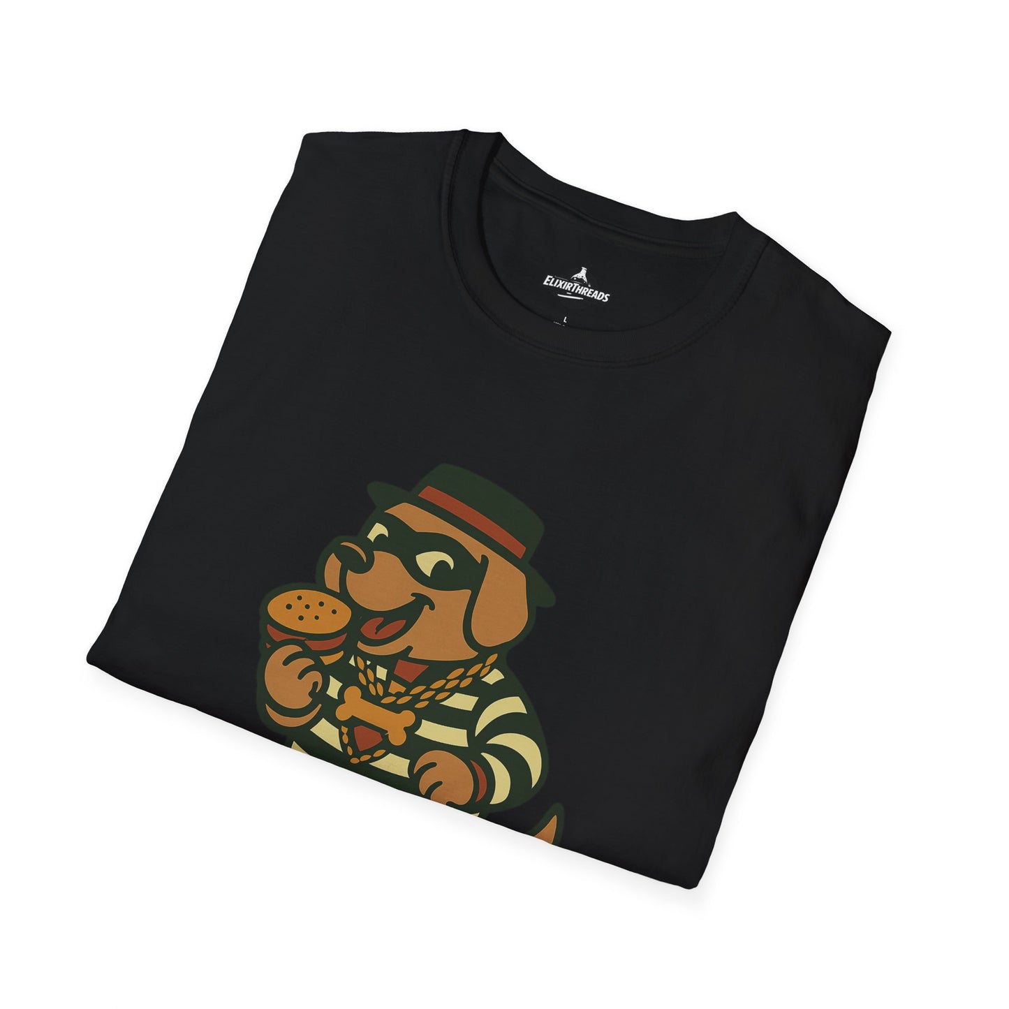 Funny Dog T-Shirt, Unisex Softstyle Tee, Pet Lover Gift, Casual Wear, Gift for Dog Owners, Humor Apparel, Birthday Gift