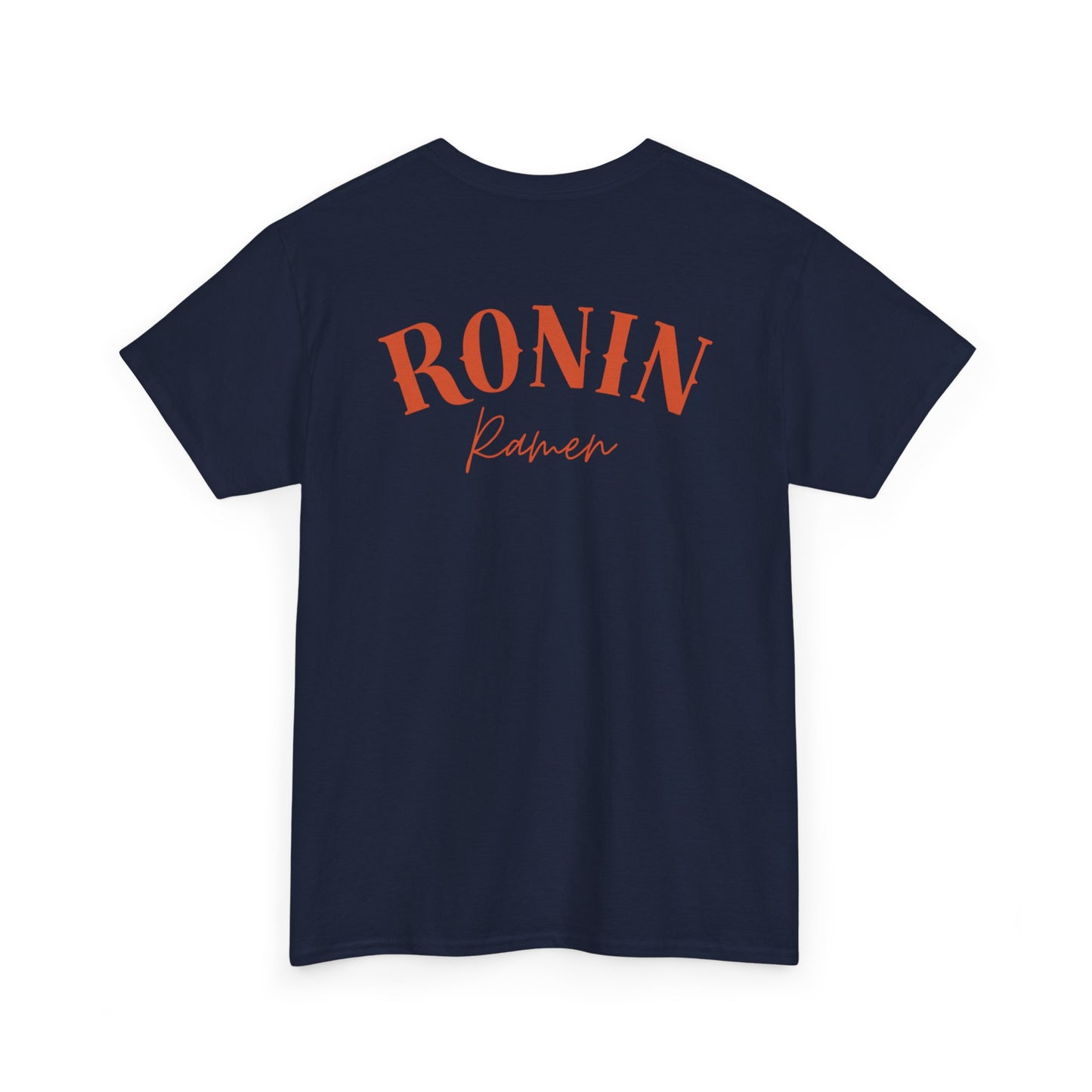 Ronin Ramen Tee: Unisex Cotton Shirt, Japanese Art, Foodie Gift, Anime Fashion, Casual Wear, Streetwear Style