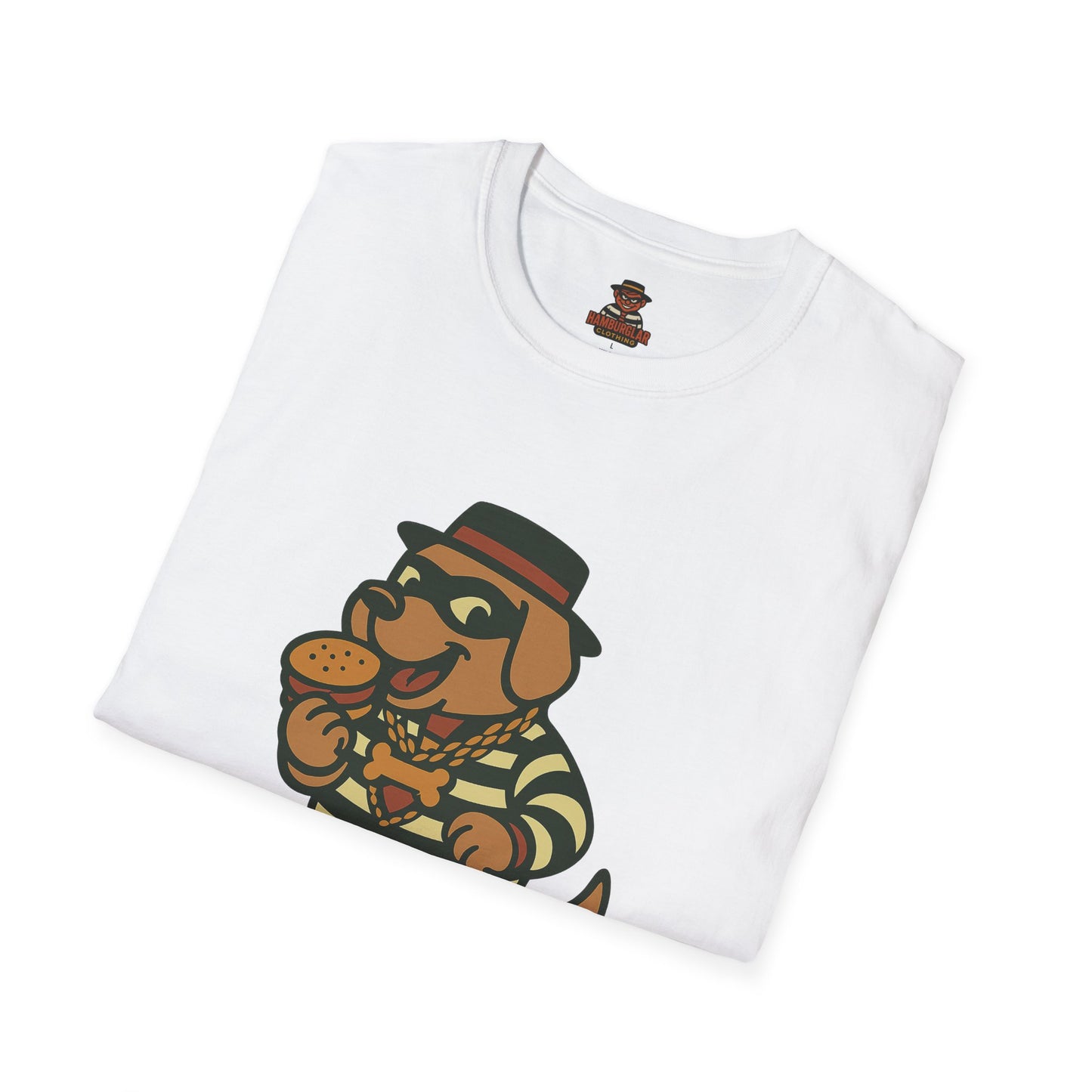 Funny Dog T-Shirt, Unisex Softstyle Tee, Pet Lover Gift, Casual Wear, Gift for Dog Owners, Humor Apparel, Birthday Gift