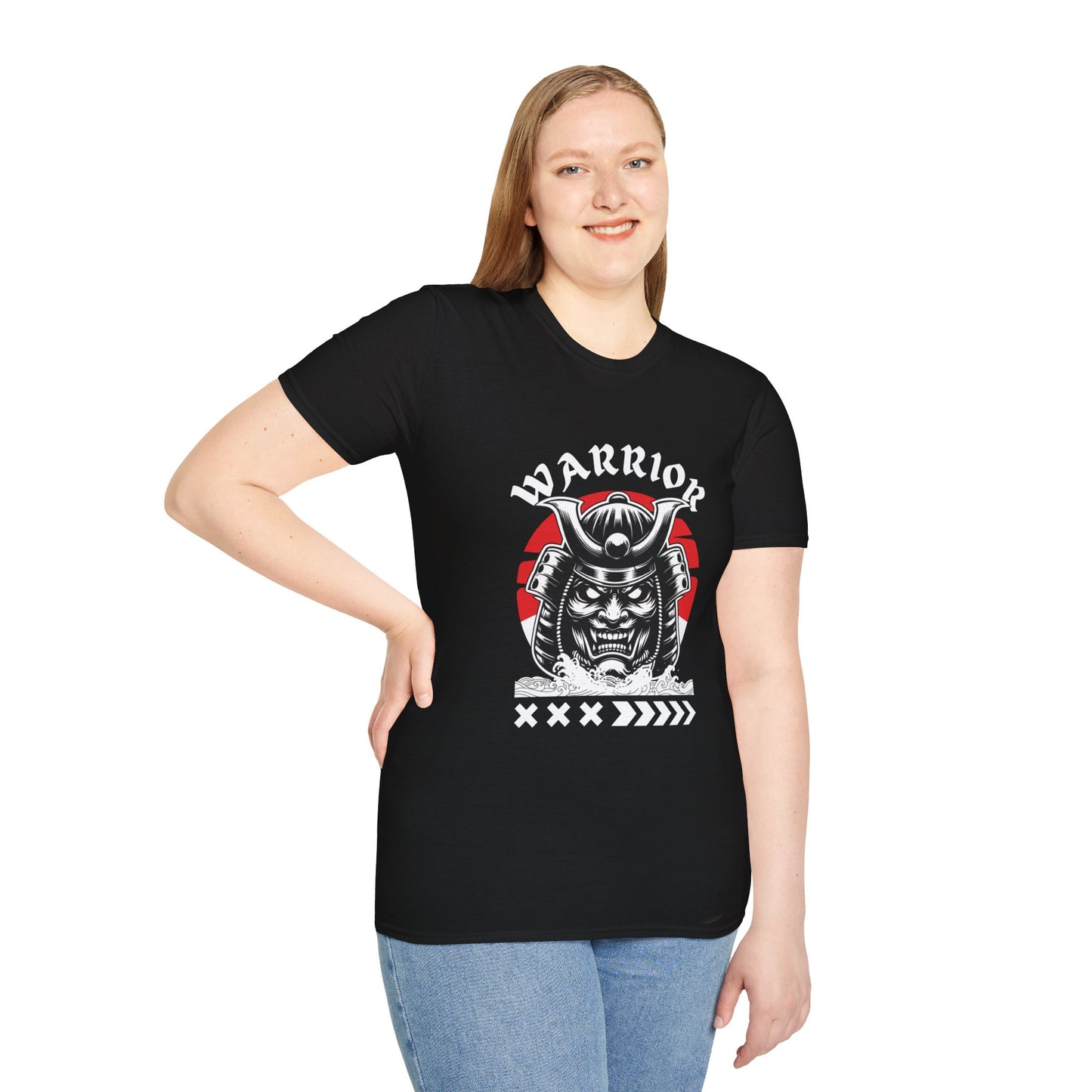 Warrior Samurai Graphic T-Shirt for Bold Individuals, Unisex Tee for Casual Wear, Gift for Warriors, Samurai Fans, and Unique Style Seekers