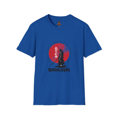 Samurai Graphic T-Shirt, Unisex Softstyle Tee, Anime Fashion, Cool Gift for Fans, Casual Wear, Perfect for Comfy Days