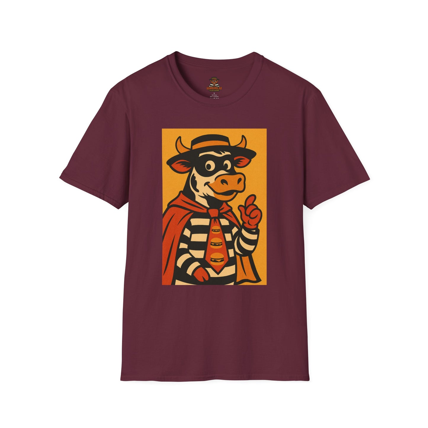 Cow Hamburglar Unisex T-Shirt - Hamburglar OG Collection