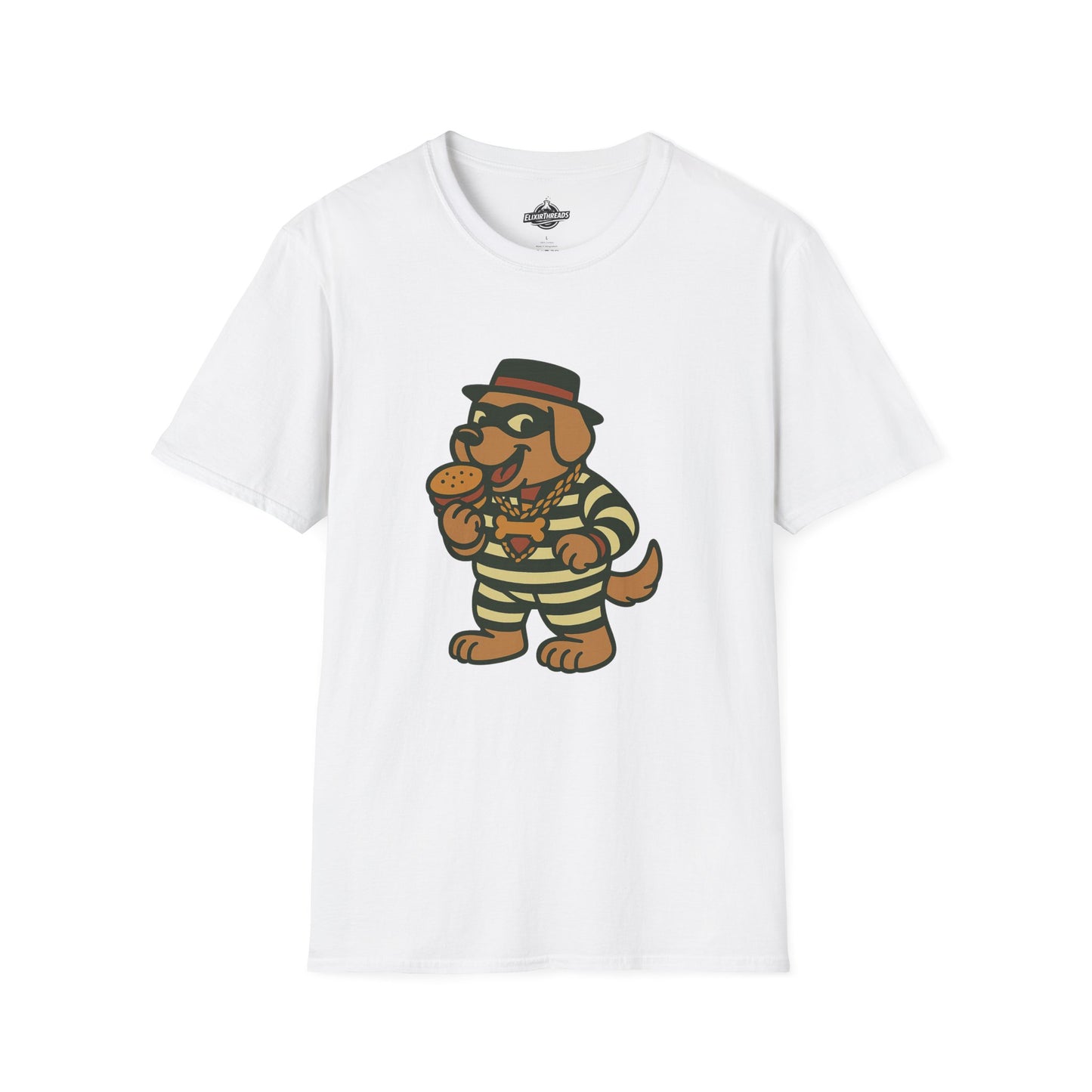 Funny Dog T-Shirt, Unisex Softstyle Tee, Pet Lover Gift, Casual Wear, Gift for Dog Owners, Humor Apparel, Birthday Gift