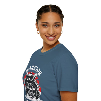 Warrior Samurai Graphic T-Shirt for Bold Individuals, Unisex Tee for Casual Wear, Gift for Warriors, Samurai Fans, and Unique Style Seekers