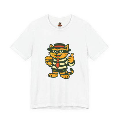 Playful Cat Graphic Tee, Funny Cat Shirt, Unisex T-Shirt, Casual Wear, Gift for Cat Lovers, Birthday Present, Animal Lover Apparel