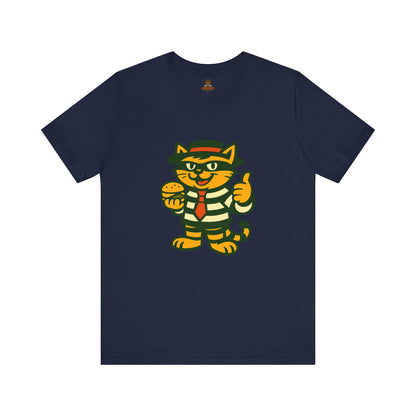 Playful Cat Graphic Tee, Funny Cat Shirt, Unisex T-Shirt, Casual Wear, Gift for Cat Lovers, Birthday Present, Animal Lover Apparel