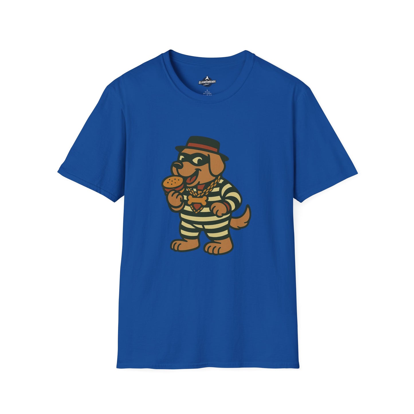 Funny Dog T-Shirt, Unisex Softstyle Tee, Pet Lover Gift, Casual Wear, Gift for Dog Owners, Humor Apparel, Birthday Gift