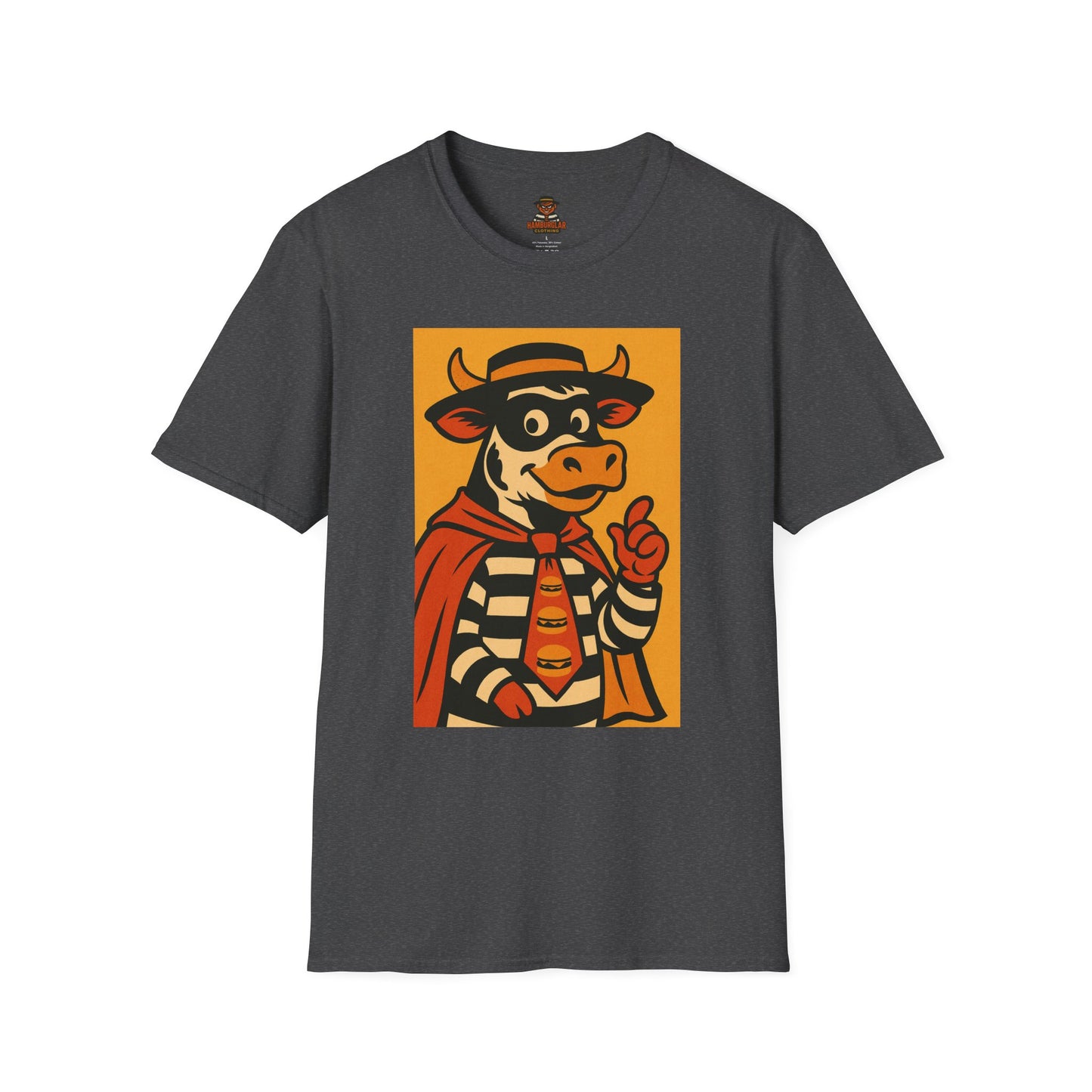 Cow Hamburglar Unisex T-Shirt - Hamburglar OG Collection